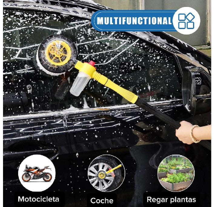 Kit Cepillo Giratorio Lavado Carro