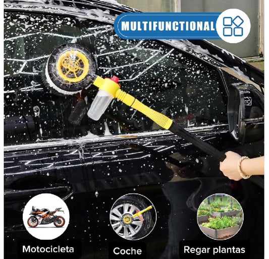 Kit Cepillo Giratorio Lavado Carro